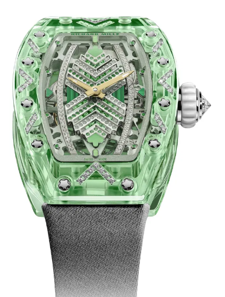 Review Richard Mille Replica Watch RM 07-02 Automatic Sapphire Green